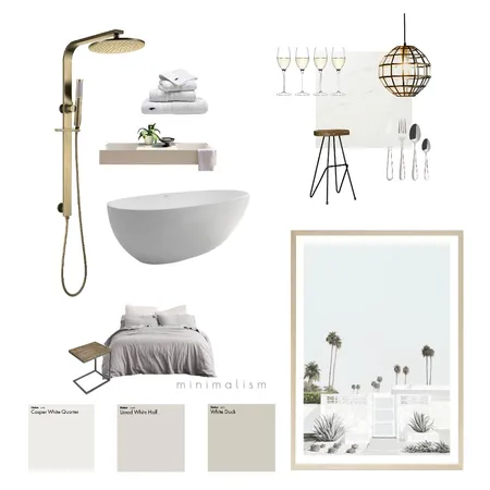 Minimalism w/gold accents Interior Design Mood Board by Victoria Carter on Style Sourcebook