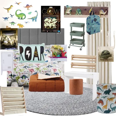 Pekina jungle Dino Interior Design Mood Board by Oleander & Finch Interiors on Style Sourcebook