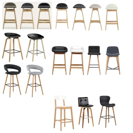 Bench Stools Interior Design Mood Board by stylegem on Style Sourcebook