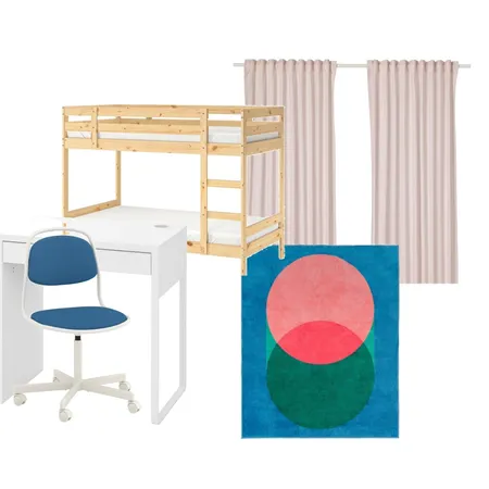 חדר בנות Interior Design Mood Board by suralle on Style Sourcebook