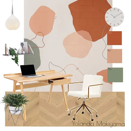 Home Office Clean Interior Design Mood Board by YoMaki on Style Sourcebook