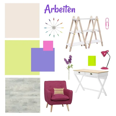 ARBEITEN Interior Design Mood Board by Stefanie Schmider on Style Sourcebook