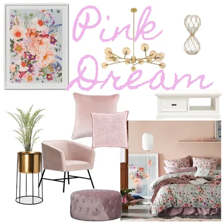 Pink Dream Interior Design Mood Board by LucyWoody on Style Sourcebook