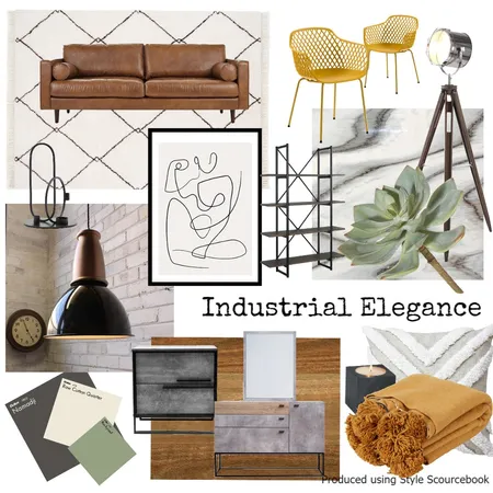 Industrial Elegance Interior Design Mood Board by TriciaDsouza on Style Sourcebook
