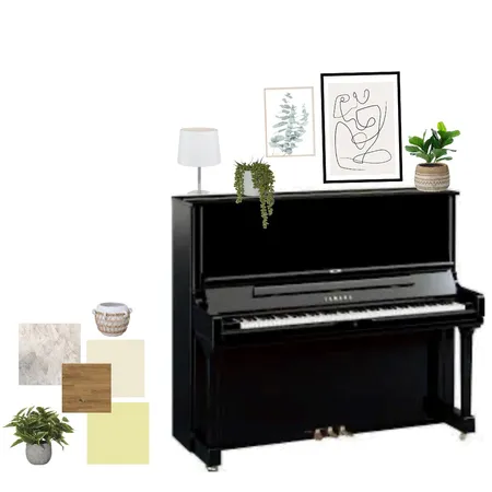 My Piano Corner Interior Design Mood Board by ofrisvirski on Style Sourcebook