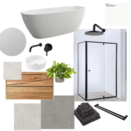 Main Bathroom Interior Design Mood Board by esheridan on Style Sourcebook