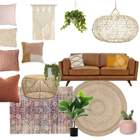 Boho chic Interior Design Mood Board by Libby Verran on Style Sourcebook