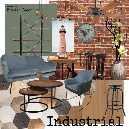 Industrial Interior Design Mood Board by JessN on Style Sourcebook