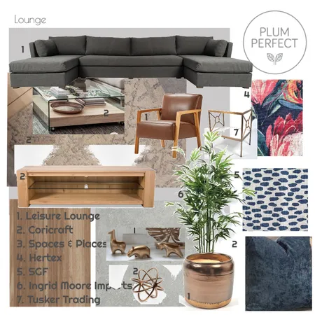 10 Lake Cypress - Lounge Interior Design Mood Board by plumperfectinteriors on Style Sourcebook