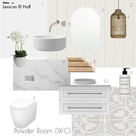 WC Interior Design Mood Board by JaneB on Style Sourcebook