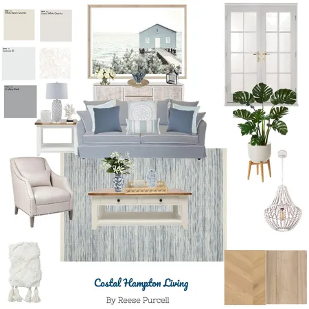 Coastal Hamptons Interior Design Mood Board by Reese on Style Sourcebook