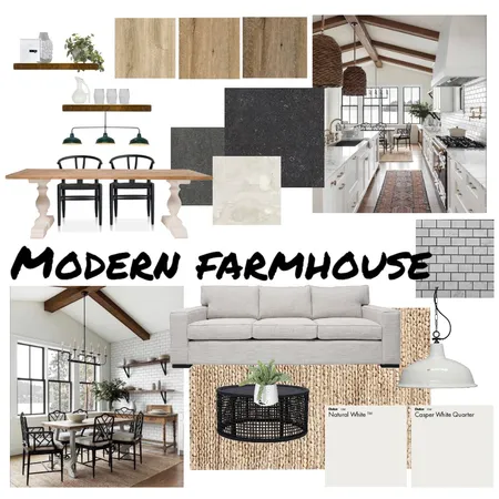 Modern farmhouse Interior Design Mood Board by Urban Hays on Style Sourcebook