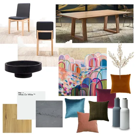 Dining Interior Design Mood Board by Gemmaroberts on Style Sourcebook