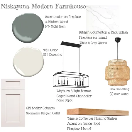 niskayuna modern farmhouse Interior Design Mood Board by Abblanddesigns on Style Sourcebook