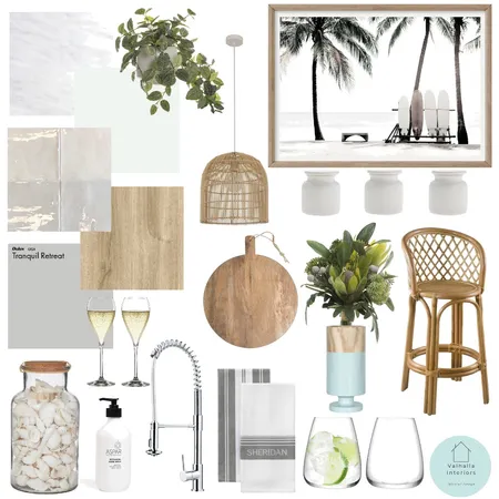 kitchen COASTAL Interior Design Mood Board by Valhalla Interiors on Style Sourcebook