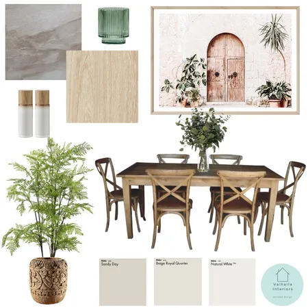 NEUTRAL DINING Interior Design Mood Board by Valhalla Interiors on Style Sourcebook