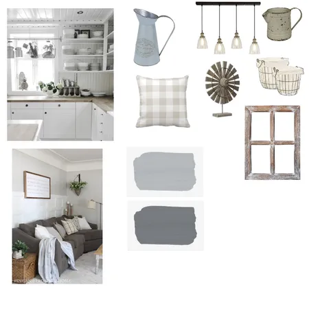 farmhouse modern Interior Design Mood Board by milopilo15 on Style Sourcebook