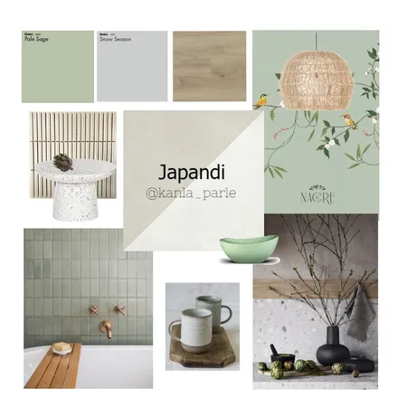 Japandi Interior Design Mood Board by K A N L A    P E R L A on Style Sourcebook