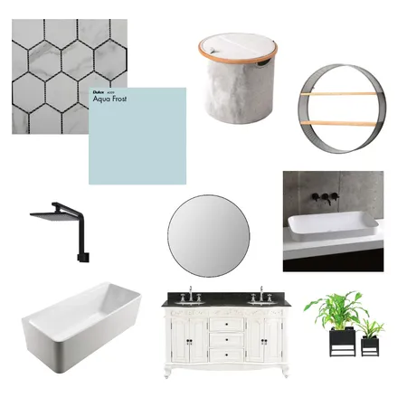 Bathroom Interior Design Mood Board by Andreia Lopes on Style Sourcebook