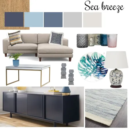 Sea breeze Interior Design Mood Board by ggribeiro on Style Sourcebook