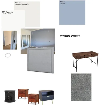 Liams Room Interior Design Mood Board by Werombi1 on Style Sourcebook