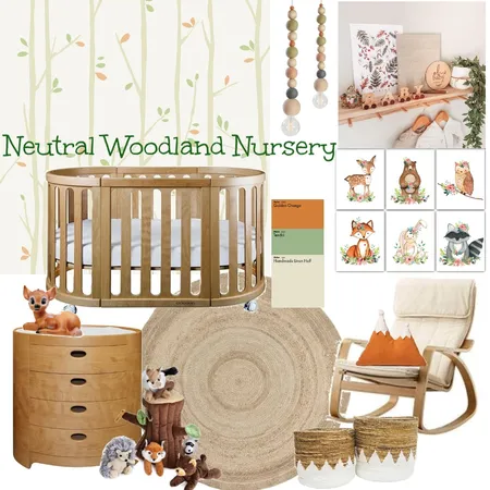 Neutral Nursery Interior Design Mood Board by Complete Harmony Interiors on Style Sourcebook