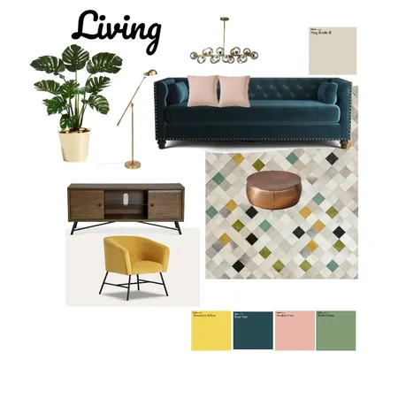 MOOD BOARD LIVING Interior Design Mood Board by gise on Style Sourcebook