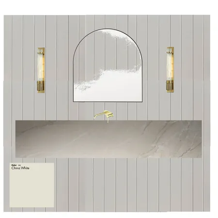 powder bath Interior Design Mood Board by helmdesignco-K on Style Sourcebook