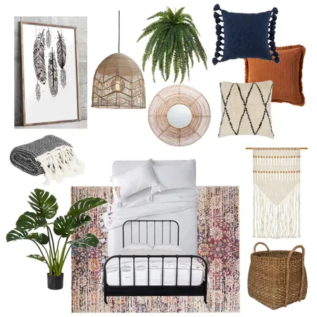 Boho Interior Design Mood Board by Ivi on Style Sourcebook