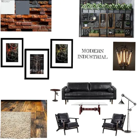 Modern Industrial Interior Design Mood Board by TT on Style Sourcebook