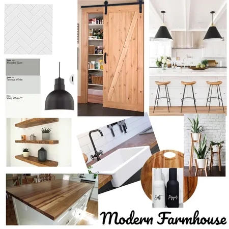 Modern Farmhouse kitchen Interior Design Mood Board by ShaeForster on Style Sourcebook