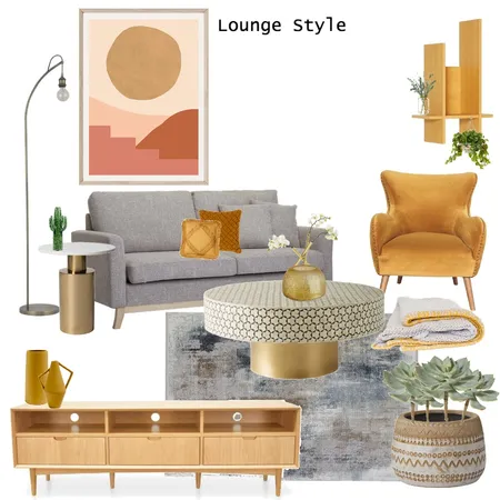 Burnt Orange Interior Design Mood Board by Debra Hopkins on Style Sourcebook