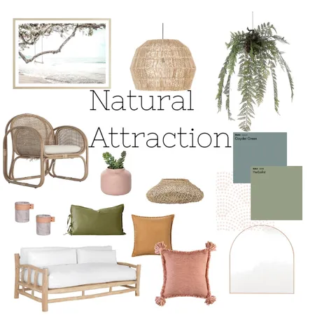 Natural Attraction Interior Design Mood Board by Kylie Jackes on Style Sourcebook