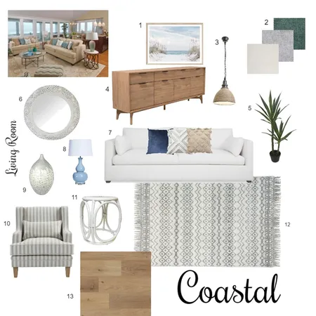 Coastal living Interior Design Mood Board by nameduri97 on Style Sourcebook