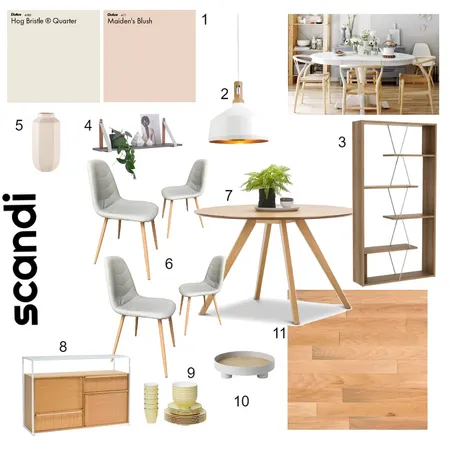 Scandi Interior Design Mood Board by nameduri97 on Style Sourcebook