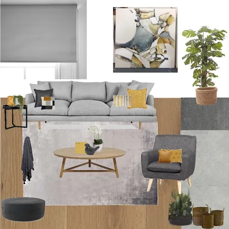 Mustard Living 2 Interior Design Mood Board by Ana Fellay on Style Sourcebook