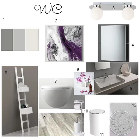 WC mood board Interior Design Mood Board by Pwatson on Style Sourcebook