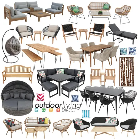 Outdoor living direct Interior Design Mood Board by Thediydecorator on Style Sourcebook