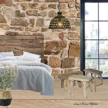 Rustic Bedroom Interior Design Mood Board by Lisa Maree Interiors on Style Sourcebook