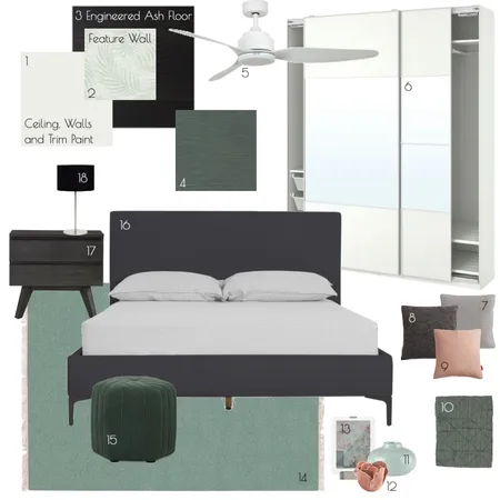 Bedroom Interior Design Mood Board by xwnn on Style Sourcebook