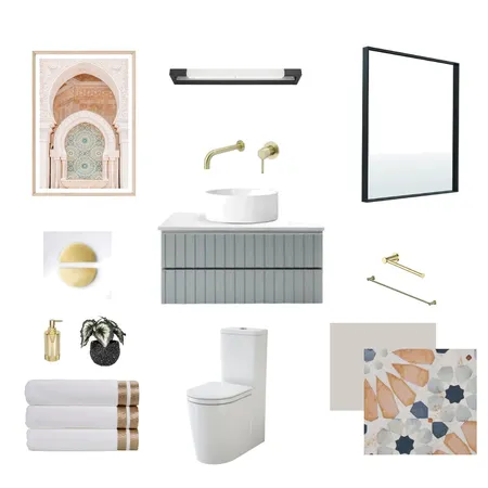 powder room Interior Design Mood Board by Fotini on Style Sourcebook
