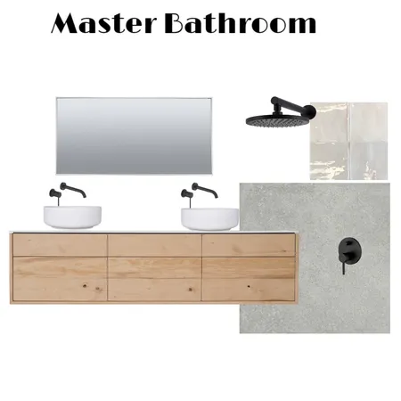 Aspera Master Bathroom Interior Design Mood Board by Teagan Burns on Style Sourcebook