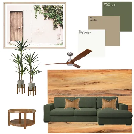 Earthy Lounge Mood Interior Design Mood Board by Fresh Start Styling & Designs on Style Sourcebook