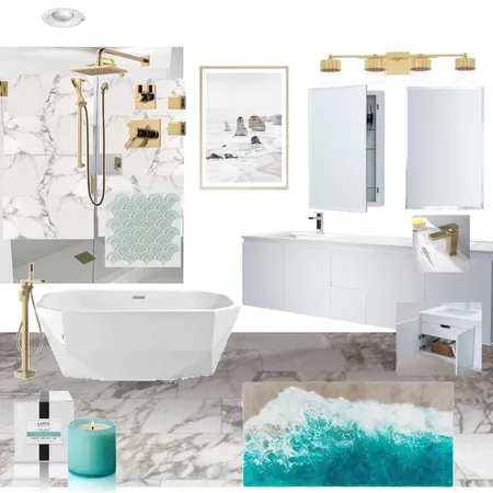 Master Bathroom Interior Design Mood Board by RitaPolak10 on Style Sourcebook