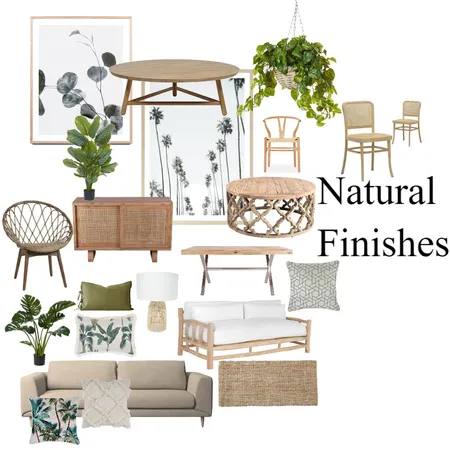 Natural Finishes Interior Design Mood Board by chloecollins on Style Sourcebook