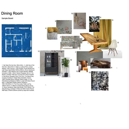 dining Interior Design Mood Board by edithpoma on Style Sourcebook