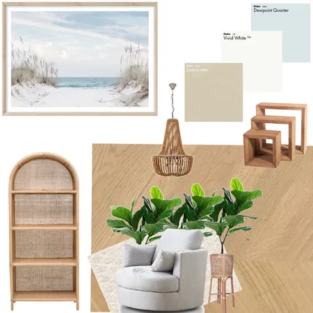 Home Library Interior Design Mood Board by Fresh Start Styling & Designs on Style Sourcebook