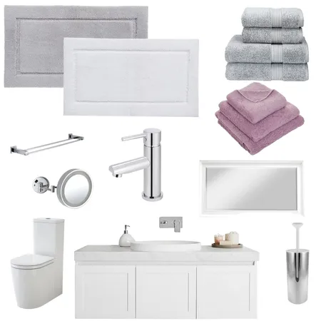 Mood board 3 - bathroom Interior Design Mood Board by shab on Style Sourcebook