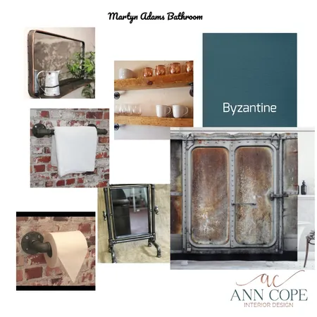 Martyn Adams Bathroom Interior Design Mood Board by AnnCope on Style Sourcebook