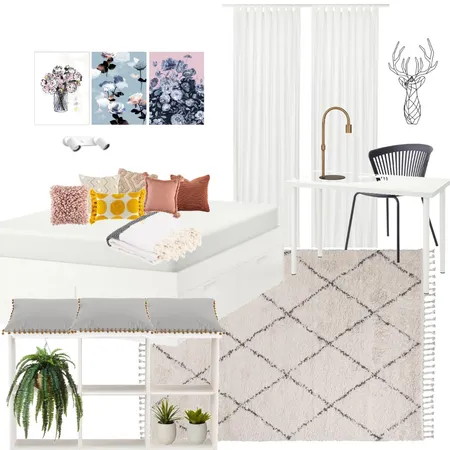 אלה צליק- שינה/לימודים Interior Design Mood Board by evelynberentprion on Style Sourcebook